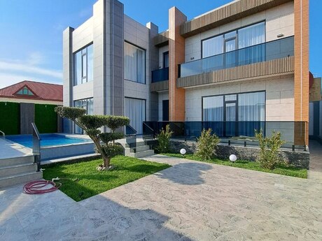4 otaqlı həyət evi/bağ evi - Şüvəlan q. - 260 m²