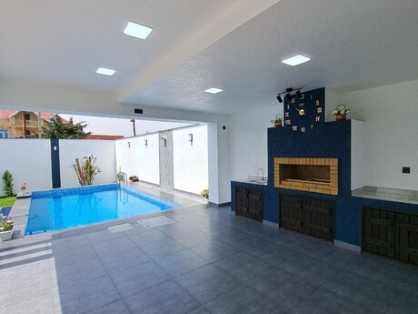 4 otaqlı həyət evi/bağ evi - Mərdəkan q. - 180 m²