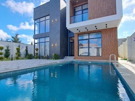 5 otaqlı həyət evi/bağ evi - Mərdəkan q. - 230 m²
