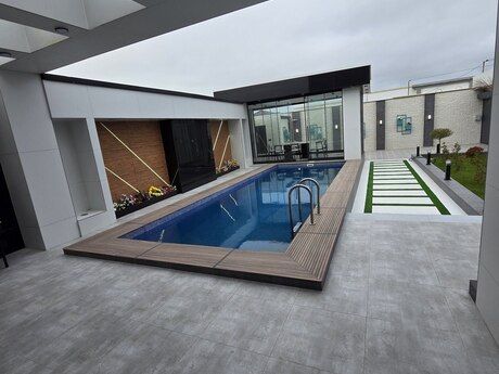 4 otaqlı həyət evi/bağ evi - Şüvəlan q. - 180 m²