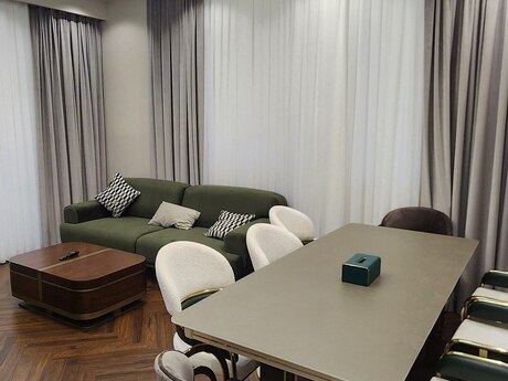 3 otaqlı yeni tikili - Ağ şəhər q. - 120 m²