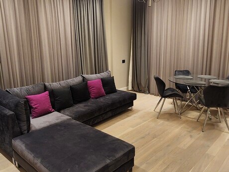 3 otaqlı yeni tikili - Ağ şəhər q. - 120 m²
