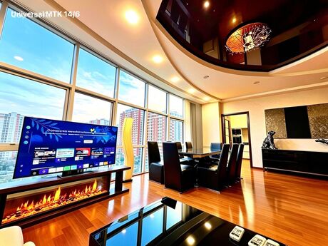 3 otaqlı yeni tikili - Nəsimi r. - 110 m²
