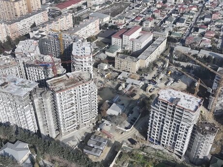 1-комн. новостройка - пос. Сабунчи  - 48 м²