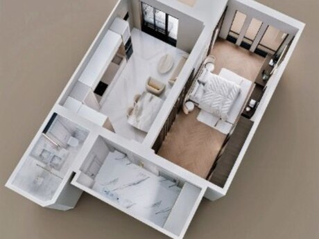 Elan №6125300 - Gəncə, Gəncə, 1 otaqlı, 65 m², 8/16 mərtəbə