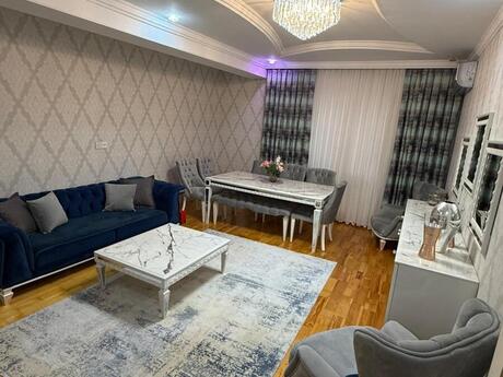2 otaqlı yeni tikili - İnşaatçılar m. - 93 m²