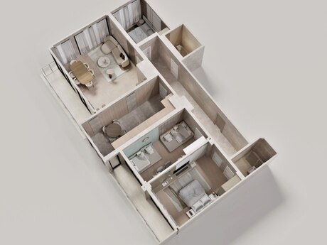 Elan №6125384 - Gəncə, Gəncə, 4 otaqlı, 173.9 m², 15/16 mərtəbə