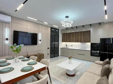 3 otaqlı yeni tikili - Şah İsmayıl Xətai m. - 93 m²