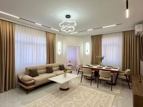 3 otaqlı yeni tikili - Şah İsmayıl Xətai m. - 93 m²