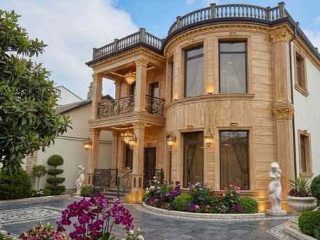 4 otaqlı həyət evi/bağ evi - Badamdar q. - 350 m²