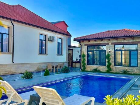 5 otaqlı həyət evi/bağ evi - Mərdəkan q. - 160 m²