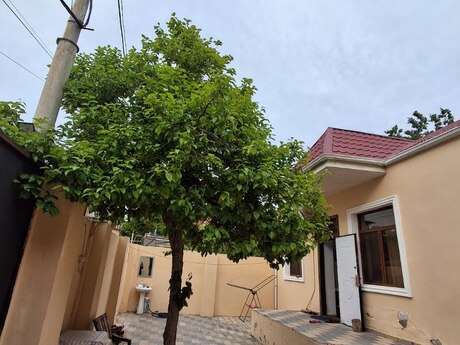 3 otaqlı həyət evi/bağ evi - Bakıxanov q. - 120 m²
