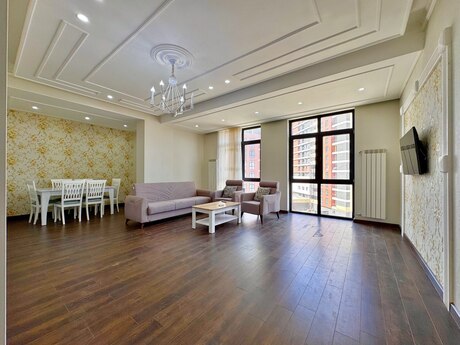 3 otaqlı yeni tikili - Qara Qarayev m. - 127 m²