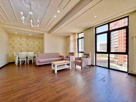 3 otaqlı yeni tikili - Qara Qarayev m. - 129 m²