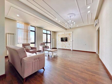 3 otaqlı yeni tikili - Qara Qarayev m. - 129 m²