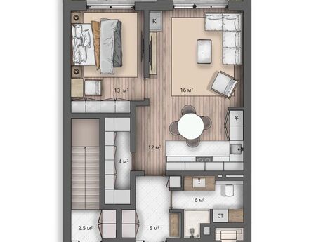 Elan №6126760 - Bakı, Sea Breeze q., 2 otaqlı, 98 m², 1/2 mərtəbə