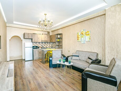 2 otaqlı yeni tikili - Şah İsmayıl Xətai m. - 60 m²