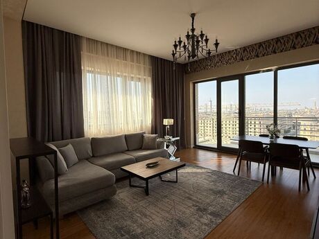 3 otaqlı yeni tikili - Ağ şəhər q. - 110 m²