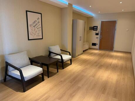 4 otaqlı yeni tikili - Şah İsmayıl Xətai m. - 180 m²