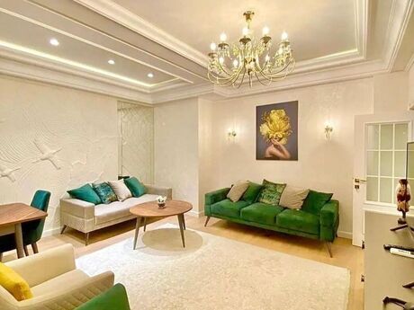 3 otaqlı yeni tikili - Şah İsmayıl Xətai m. - 125 m²