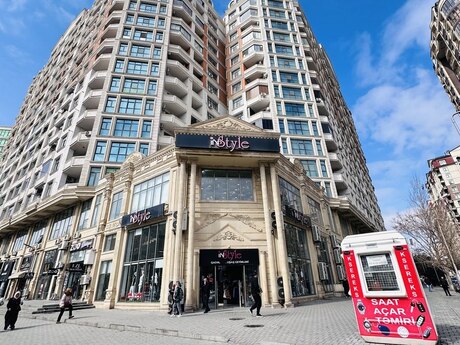 2 otaqlı yeni tikili - Nəriman Nərimanov m. - 90 m²
