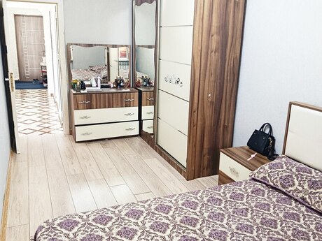 3 otaqlı köhnə tikili - Gənclik m. - 55 m²