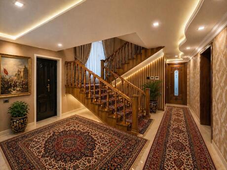 20 otaqlı həyət evi/bağ evi - Nəsimi m. - 1000 m²