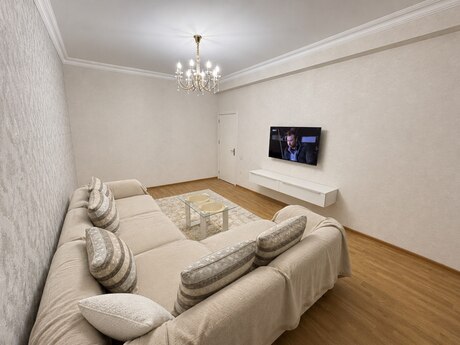 2 otaqlı yeni tikili - Nəriman Nərimanov m. - 90 m²