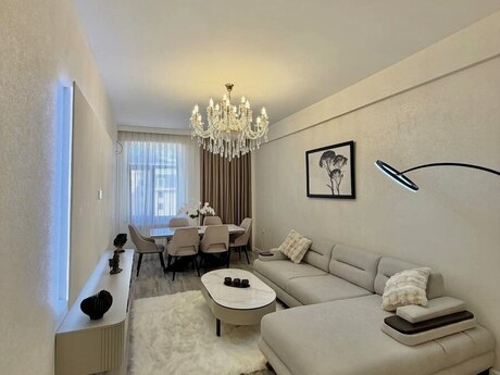 2-комн. новостройка - Насиминский  р. - 104 м²