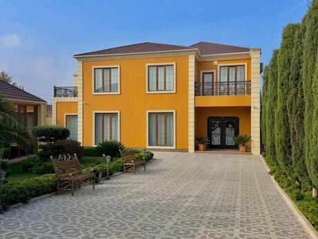 6 otaqlı həyət evi/bağ evi - Mərdəkan q. - 400 m²