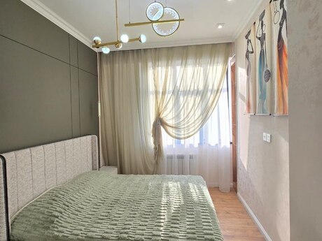 2 otaqlı yeni tikili - Qara Qarayev m. - 43 m²
