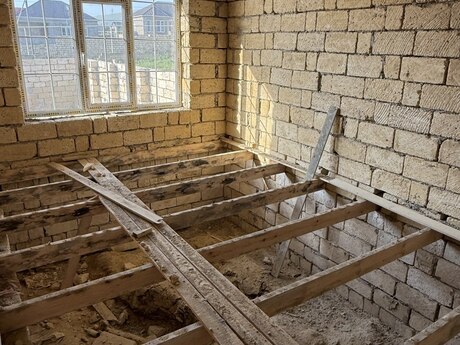 3 otaqlı həyət evi/bağ evi - Qobu q. - 100 m²