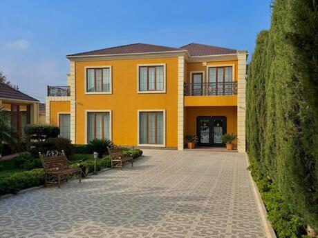 6 otaqlı həyət evi/bağ evi - Mərdəkan q. - 400 m²