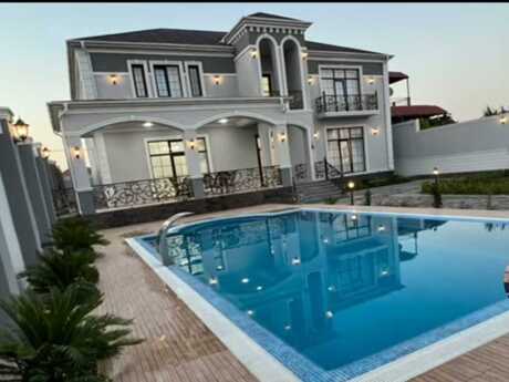 6 otaqlı həyət evi/bağ evi - Novxanı q. - 500 m²