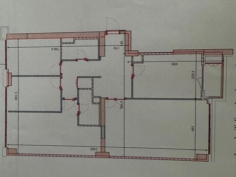 4 otaqlı yeni tikili - Bakmil m. - 130 m²