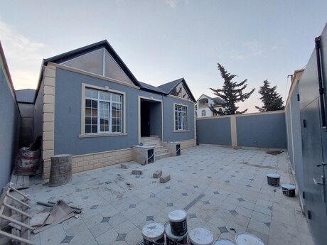 4 otaqlı həyət evi/bağ evi - Hövsan q. - 125 m²