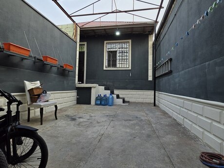3 otaqlı həyət evi/bağ evi - Həzi Aslanov q. - 90 m²