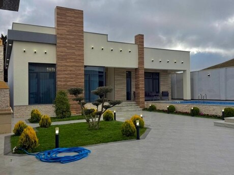4 otaqlı həyət evi/bağ evi - Mərdəkan q. - 202 m²