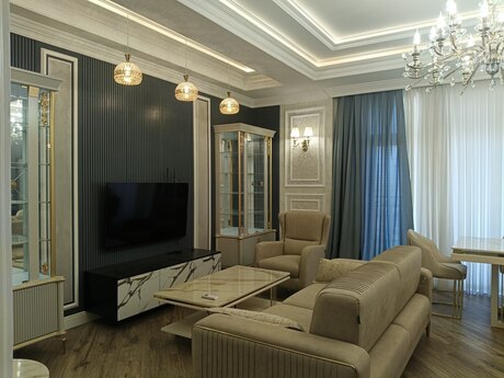 3 otaqlı yeni tikili - Ağ şəhər q. - 120 m²