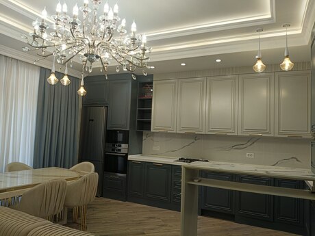 3 otaqlı yeni tikili - Ağ şəhər q. - 120 m²