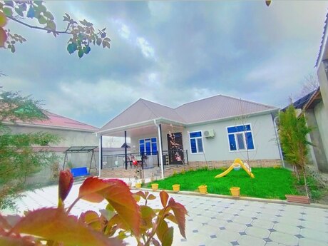 4 otaqlı həyət evi/bağ evi - Qəbələ - 100 m²