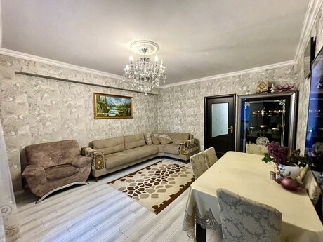 3 otaqlı yeni tikili - Bakıxanov q. - 103 m²