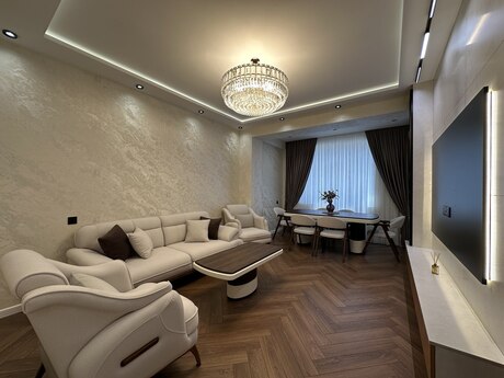 3 otaqlı yeni tikili - Həzi Aslanov m. - 105 m²