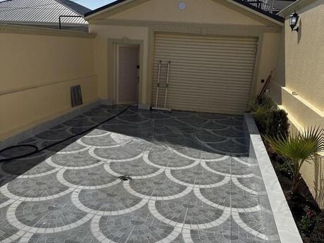 4 otaqlı həyət evi/bağ evi - Yeni Günəşli q. - 120 m²