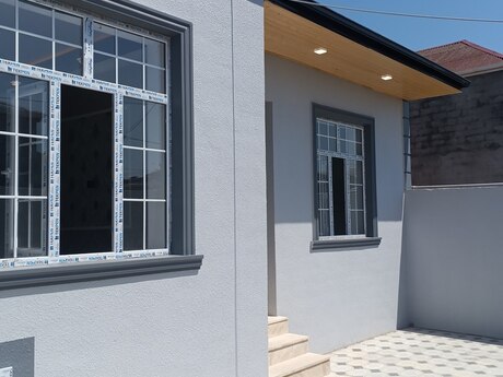 3 otaqlı həyət evi/bağ evi - Binə q. - 80 m²