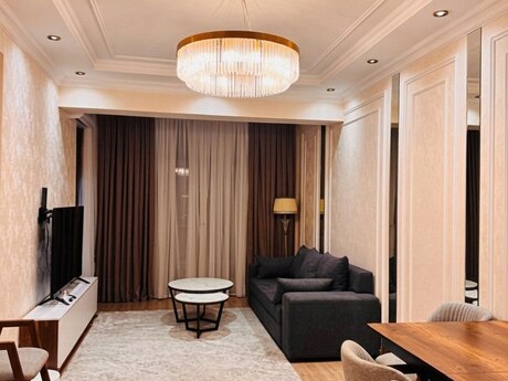 2 otaqlı yeni tikili - Şah İsmayıl Xətai m. - 73 m²