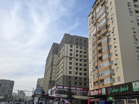 3 otaqlı yeni tikili - İnşaatçılar m. - 95 m²