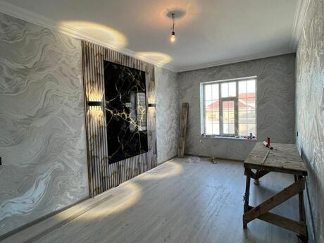 3 otaqlı həyət evi/bağ evi - Hökməli q. - 85 m²