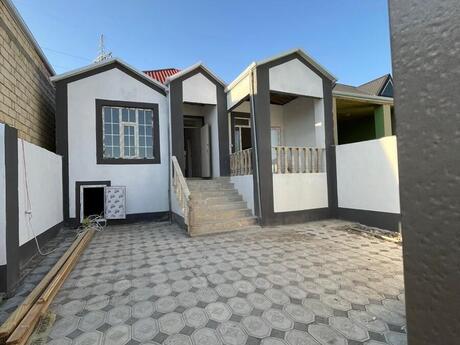 3 otaqlı həyət evi/bağ evi - Hökməli q. - 85 m²