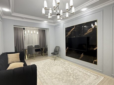 3 otaqlı köhnə tikili - İnşaatçılar m. - 90 m²
